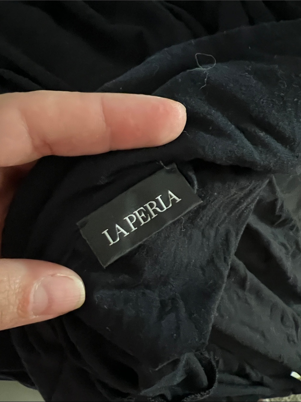 La Perla Black Robe - Picture 9 of 9